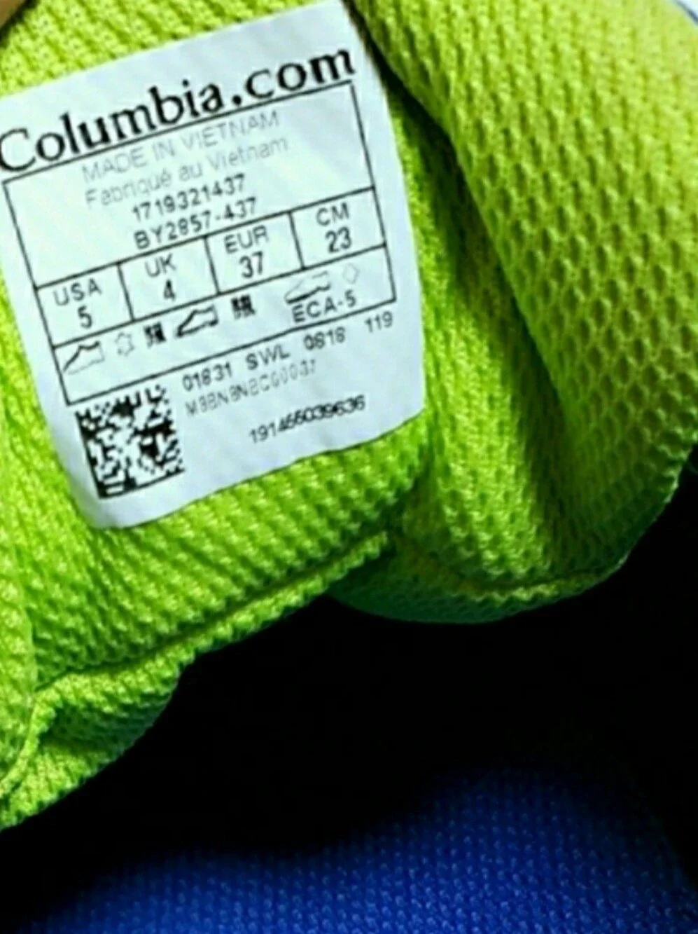 Columbia Redmond Leather Waterproof Trial Hiking Shoes
